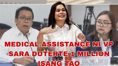 sara duterte medical assistance